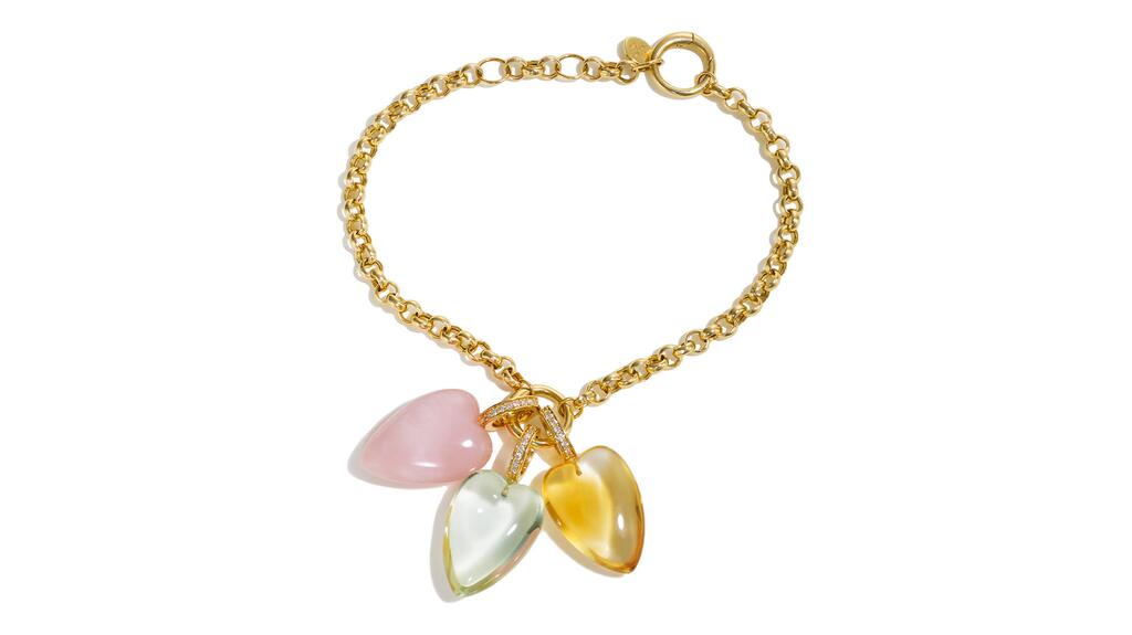 By Pariah Collector Bracelet and Heartstone Pendants