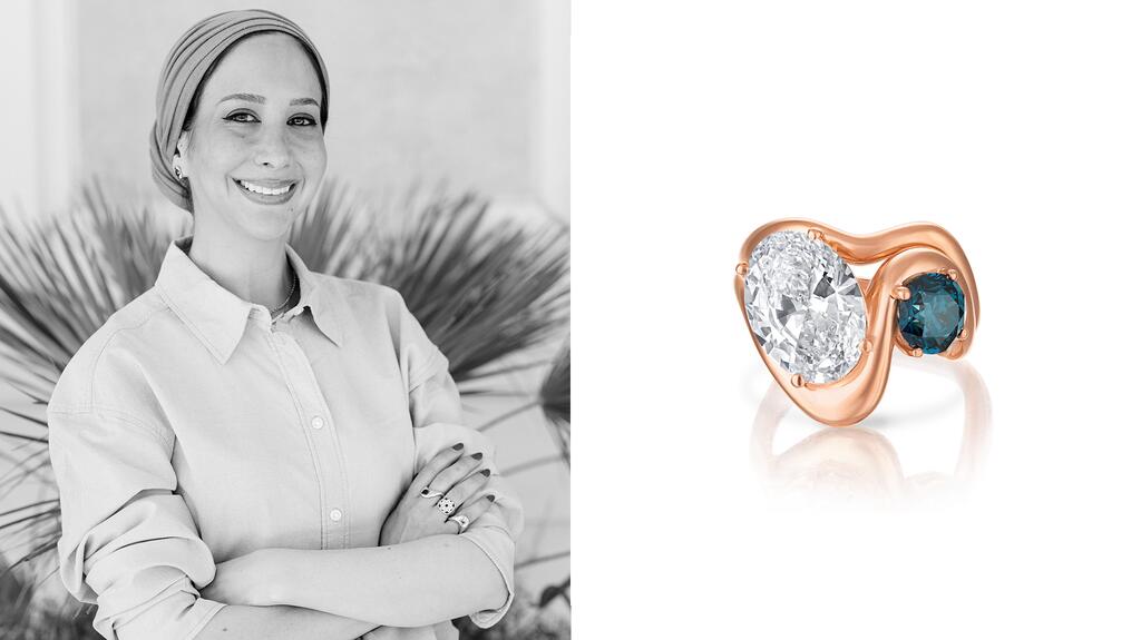 Hiba Husayni and a Zaha ring