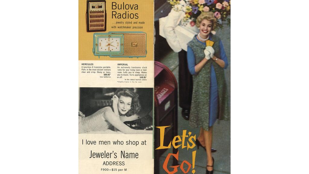 Bulova radio ad 1950s