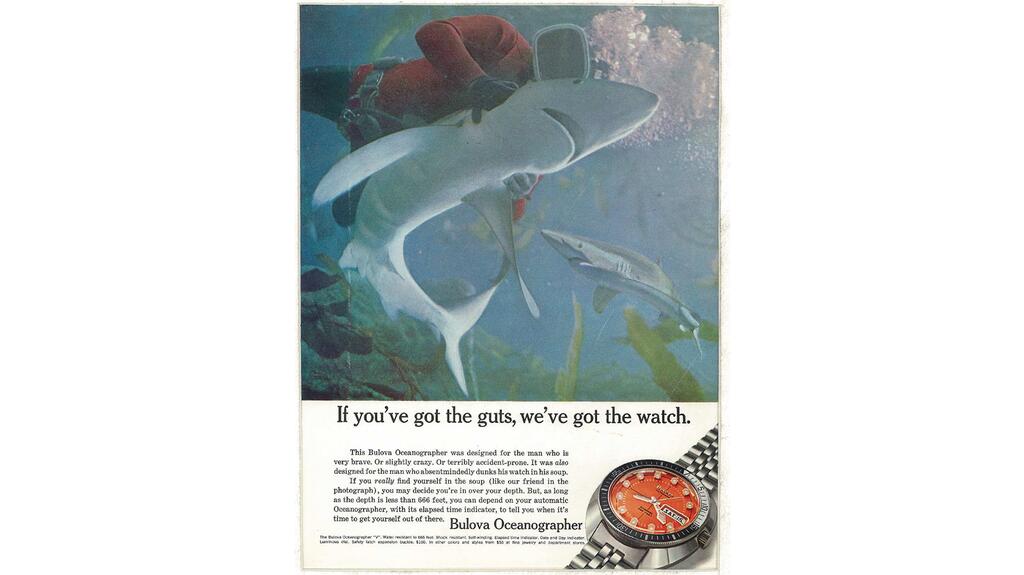 1970s Bulova Oceanographer ad