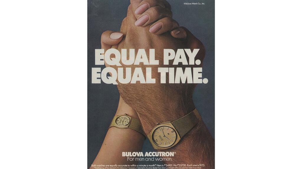 Bulova Equal Pay Equal Time campaign