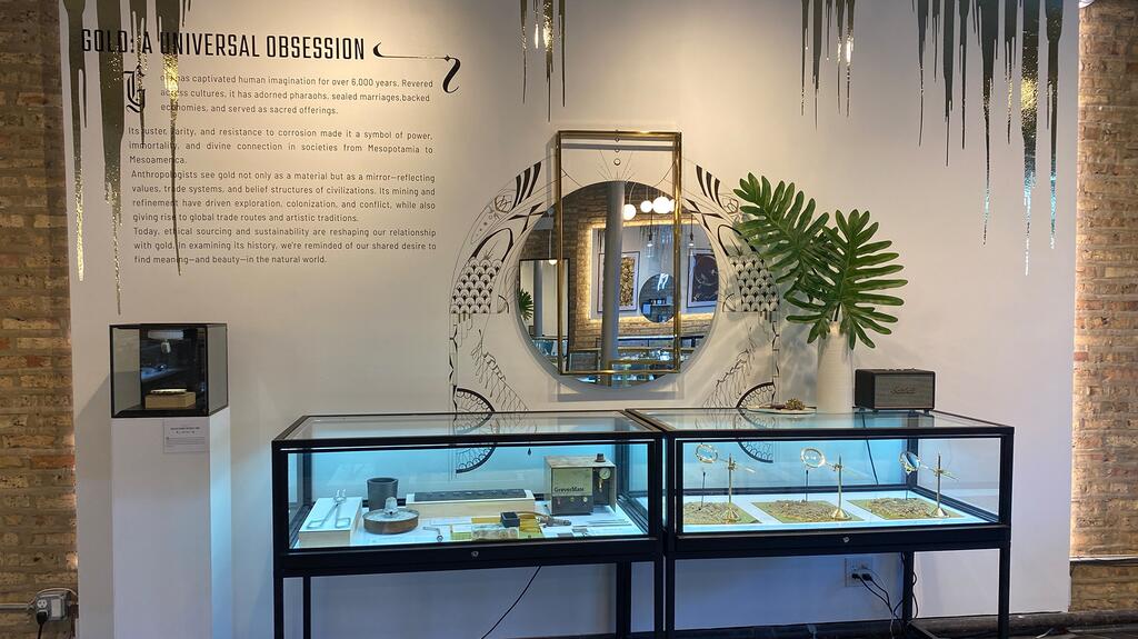 Adornment + Theory gold exhibition