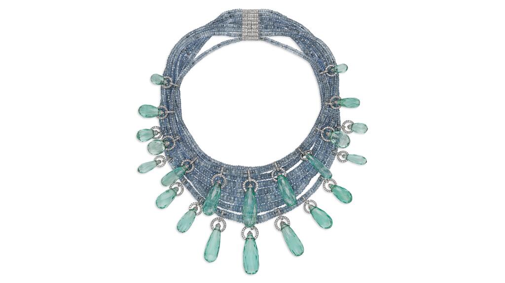 Jewelry Collection of Anne H. Bass JAR emerald necklace