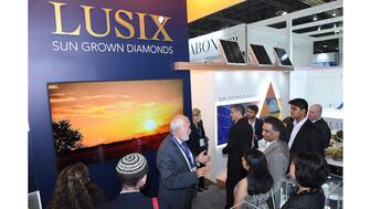 Lusix Lab Grown Diamonds at JCK Las Vegas 2022 