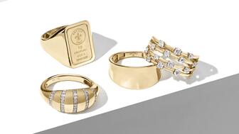 Gold rings
