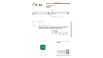 GIA emerald report