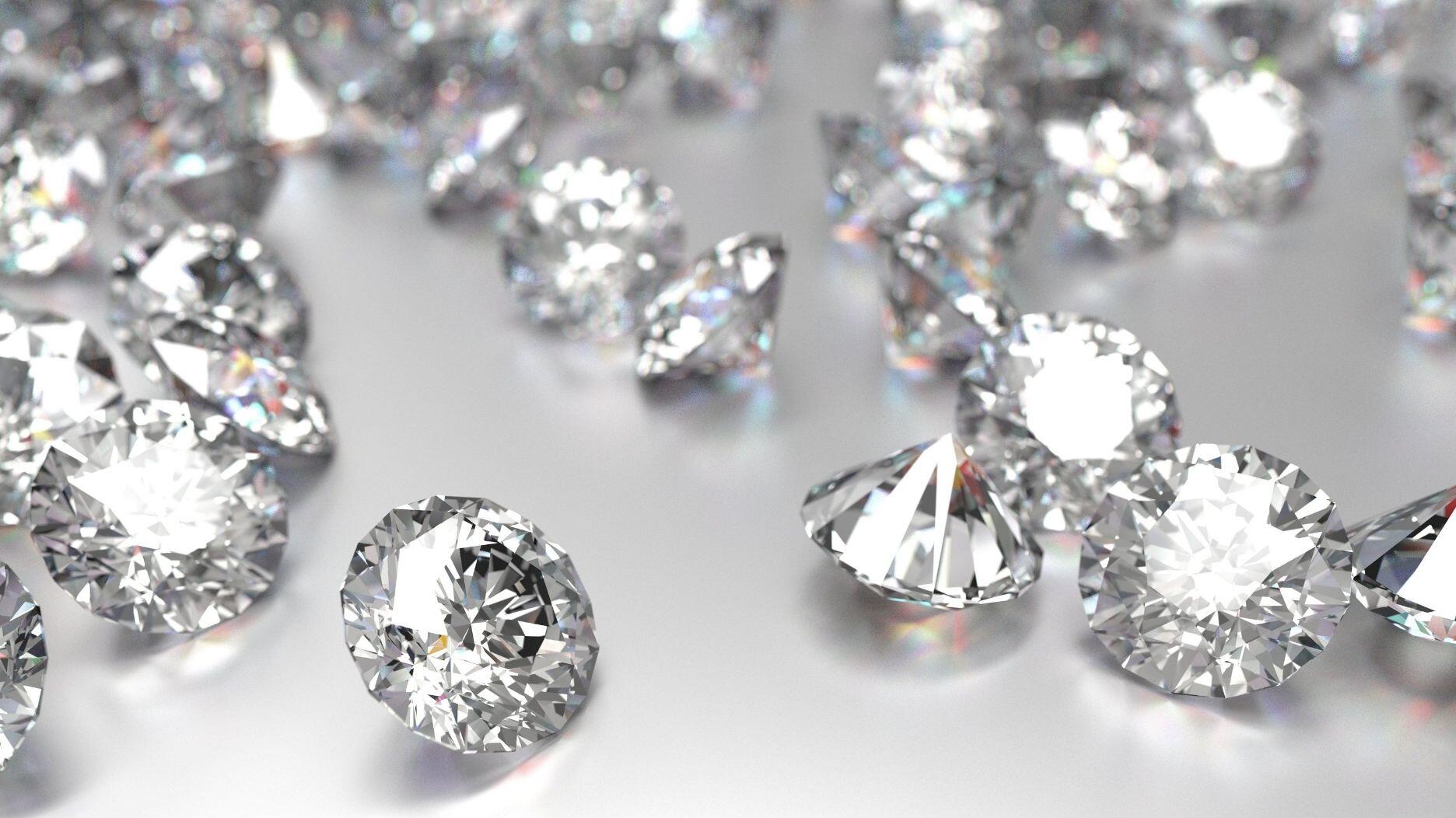 Polished diamonds