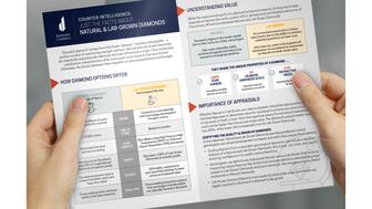 Jewelers of America’s new natural and lab-grown diamond brochure 