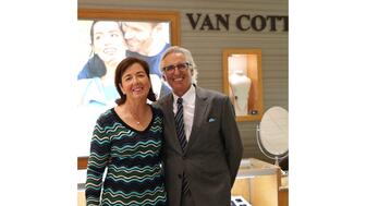 Bill and Birdie Levine of Van Cott Jewelers