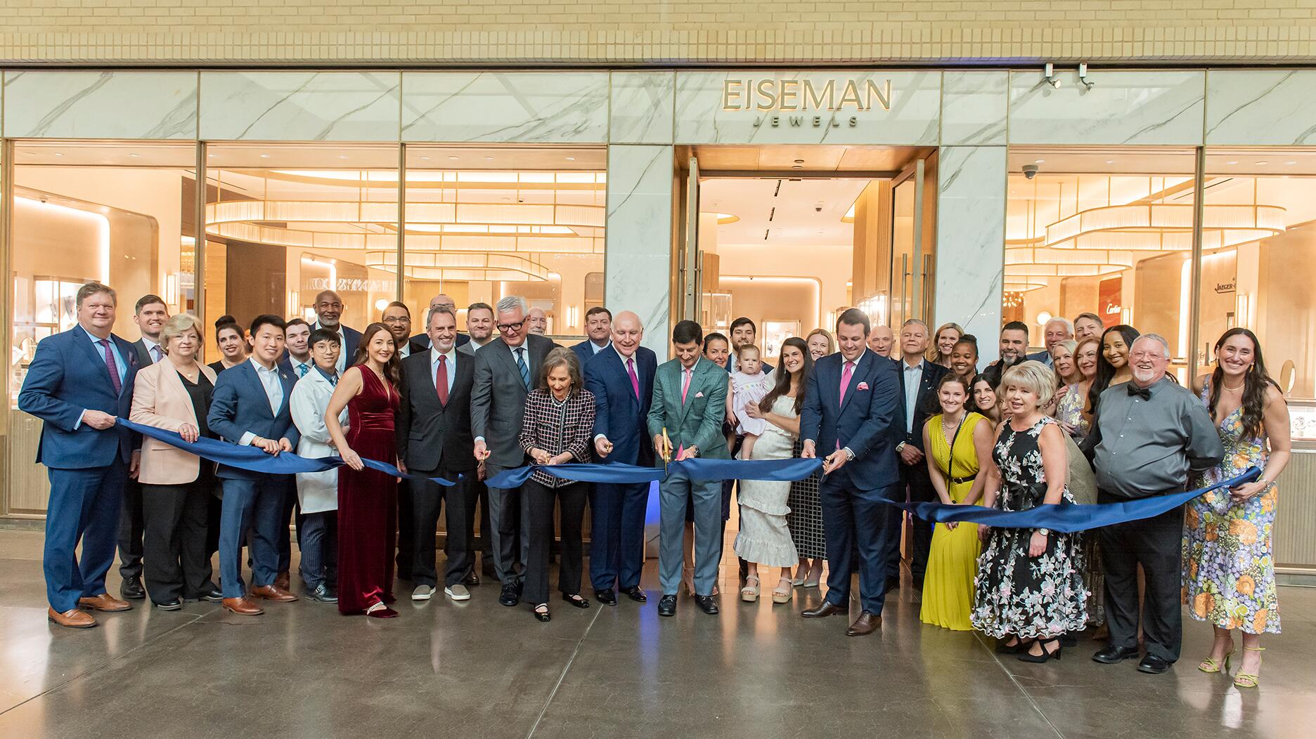 Eiseman Jewels ribbon cutting ceremony