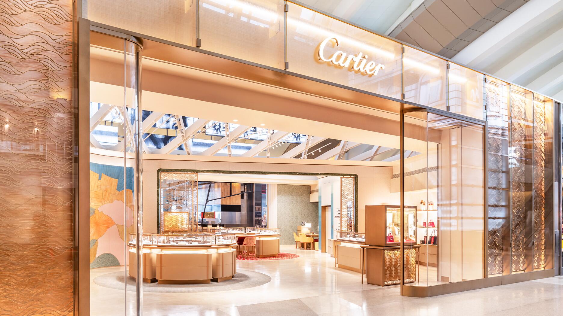 New Cartier store at Los Angeles airport