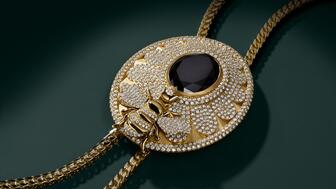Beyoncé bolo tie necklace