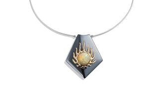 Renato Cipullo Hematite Blaze Necklace